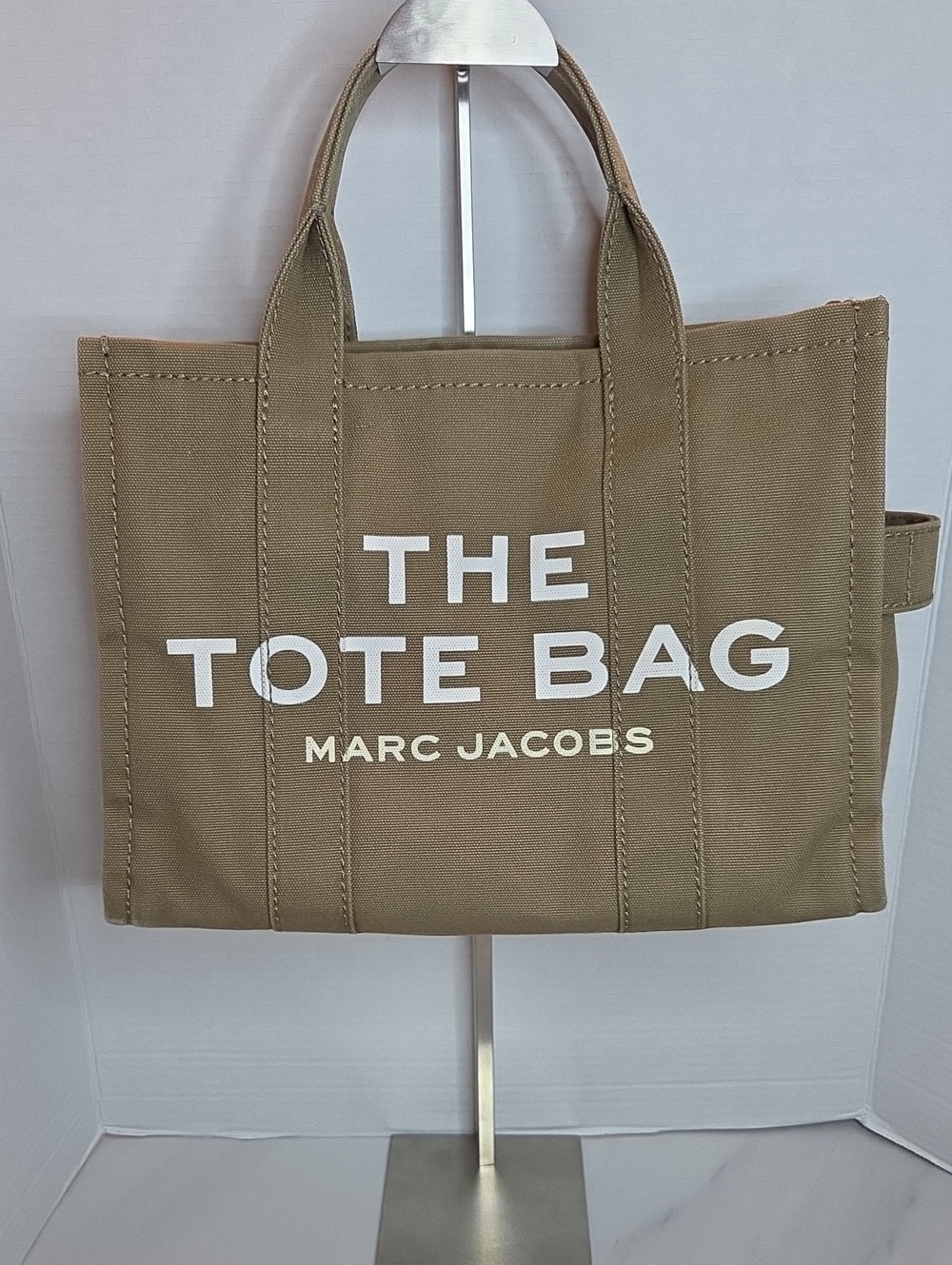 Marc Jacobs Khaki Canvas The Tote Bag